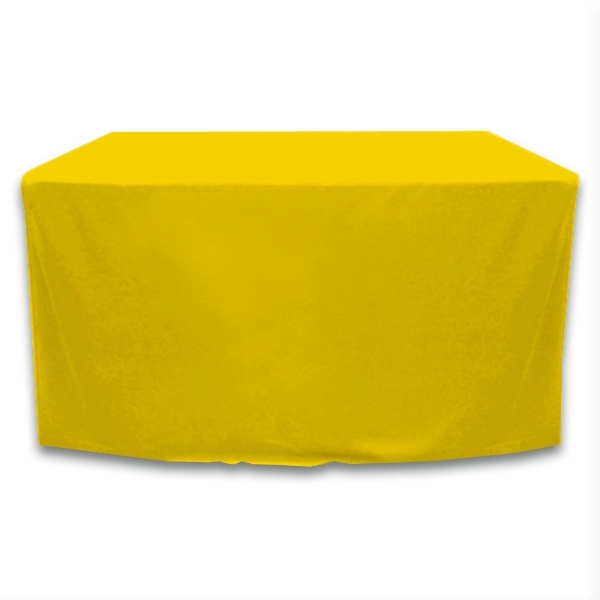 4 ft. x 24 in. Fitted PolyKnit™ Table Cover (Blank) - 4 ft. x 24 in. Fitted PolyKnit™ Table Cover (Blank) - Image 23 of 27