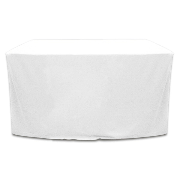4 ft. x 24 in. Fitted PolyKnit™ Table Cover (Blank) - 4 ft. x 24 in. Fitted PolyKnit™ Table Cover (Blank) - Image 25 of 27