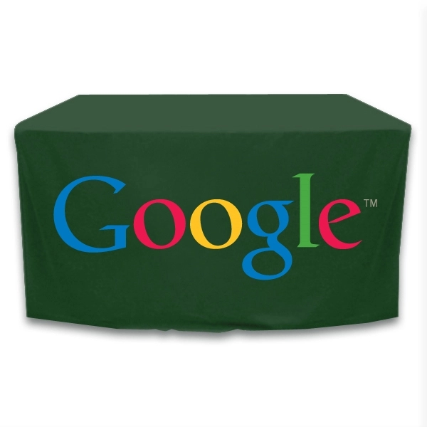 4 ft. x 24 in. Fitted PolyKnit™ Table Cover (Full Color) - 4 ft. x 24 in. Fitted PolyKnit™ Table Cover (Full Color) - Image 9 of 30