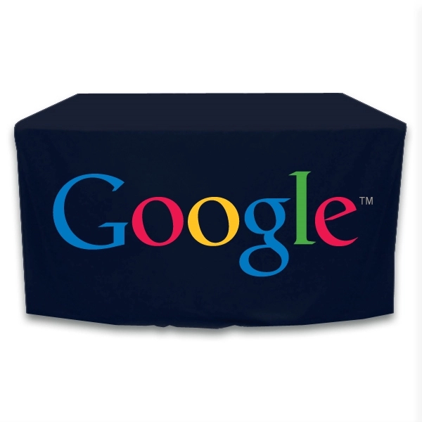 4 ft. x 24 in. Fitted PolyKnit™ Table Cover (Full Color) - 4 ft. x 24 in. Fitted PolyKnit™ Table Cover (Full Color) - Image 14 of 30