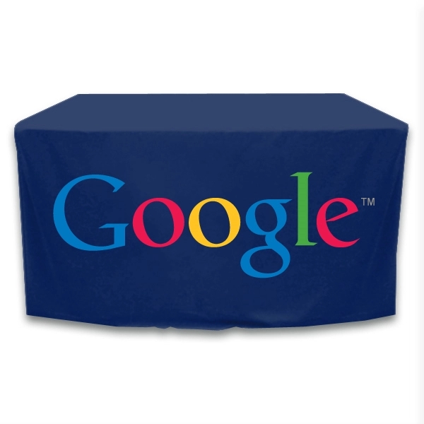 4 ft. x 24 in. Fitted PolyKnit™ Table Cover (Full Color) - 4 ft. x 24 in. Fitted PolyKnit™ Table Cover (Full Color) - Image 20 of 30