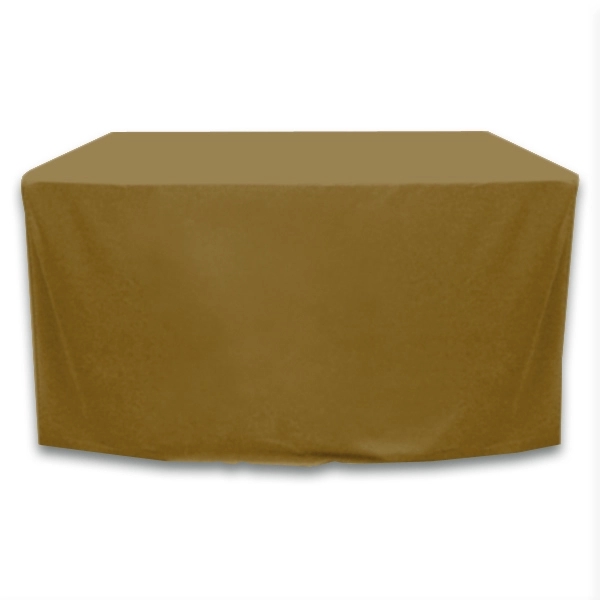 4 ft. x 30 in. Fitted PolyKnit™ Table Cover (Blank) - 4 ft. x 30 in. Fitted PolyKnit™ Table Cover (Blank) - Image 5 of 26