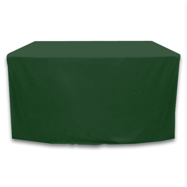 4 ft. x 30 in. Fitted PolyKnit™ Table Cover (Blank) - 4 ft. x 30 in. Fitted PolyKnit™ Table Cover (Blank) - Image 8 of 26