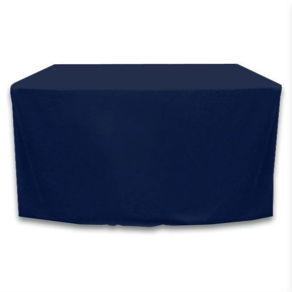 4 ft. x 30 in. Fitted PolyKnit™ Table Cover (Blank) - 4 ft. x 30 in. Fitted PolyKnit™ Table Cover (Blank) - Image 14 of 26