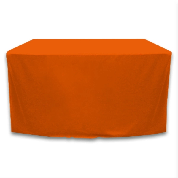 4 ft. x 30 in. Fitted PolyKnit™ Table Cover (Blank) - 4 ft. x 30 in. Fitted PolyKnit™ Table Cover (Blank) - Image 16 of 26