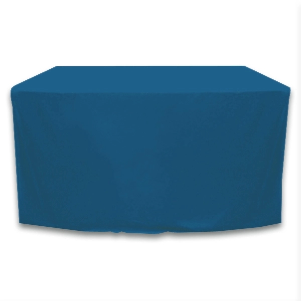 4 ft. x 30 in. Fitted PolyKnit™ Table Cover (Blank) - 4 ft. x 30 in. Fitted PolyKnit™ Table Cover (Blank) - Image 23 of 26