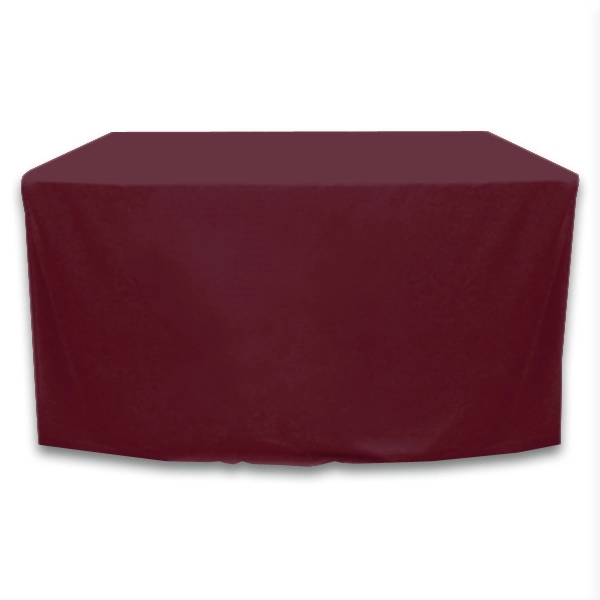 4 ft. x 30 in. Fitted PolyKnit™ Table Cover (Blank) - 4 ft. x 30 in. Fitted PolyKnit™ Table Cover (Blank) - Image 25 of 26