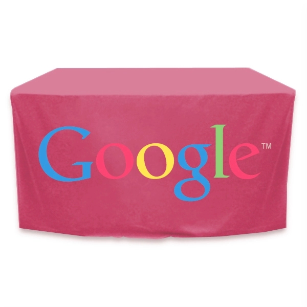 4 ft. x 30 in. Fitted PolyKnit™ Table Cover (Full Color) - 4 ft. x 30 in. Fitted PolyKnit™ Table Cover (Full Color) - Image 1 of 30