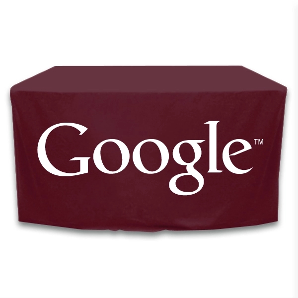4 ft. x 30 in. Fitted PolyKnit™ Table Cover (One Color) - 4 ft. x 30 in. Fitted PolyKnit™ Table Cover (One Color) - Image 26 of 30