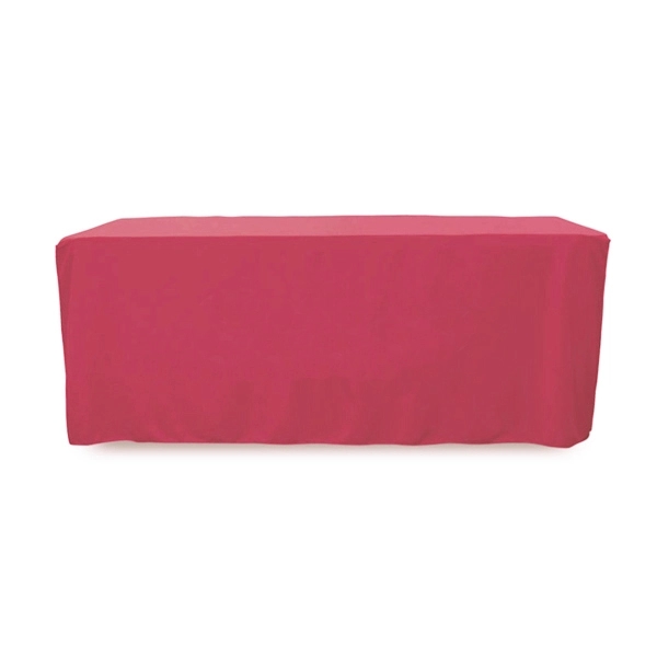 6 ft. Fitted PolyKnit™ Table Cover (Blank)