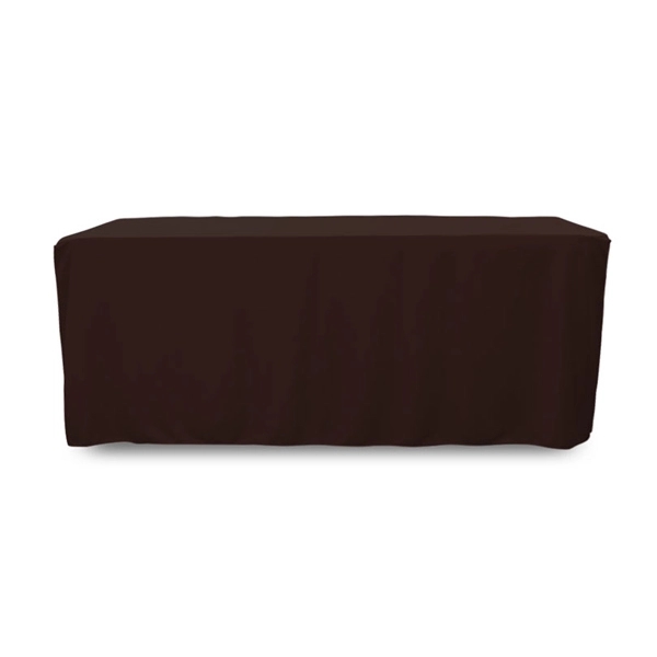 6 ft. Fitted PolyKnit™ Table Cover (Blank) - 6 ft. Fitted PolyKnit™ Table Cover (Blank) - Image 3 of 27
