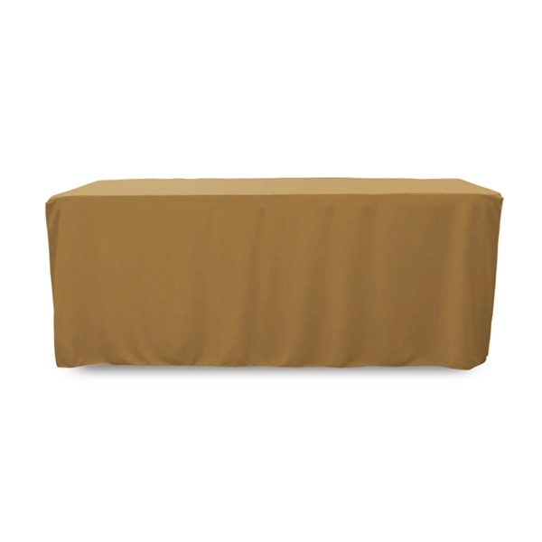 6 ft. Fitted PolyKnit™ Table Cover (Blank) - 6 ft. Fitted PolyKnit™ Table Cover (Blank) - Image 5 of 27