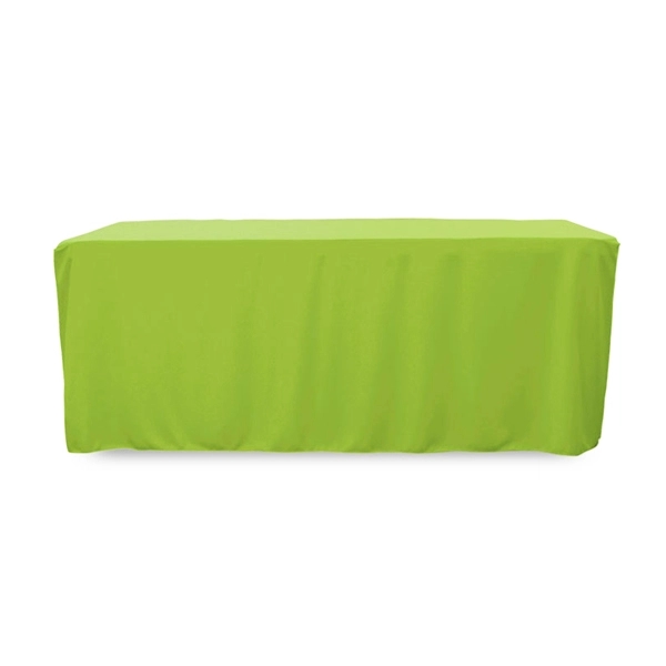 6 ft. Fitted PolyKnit™ Table Cover (Blank) - 6 ft. Fitted PolyKnit™ Table Cover (Blank) - Image 10 of 27