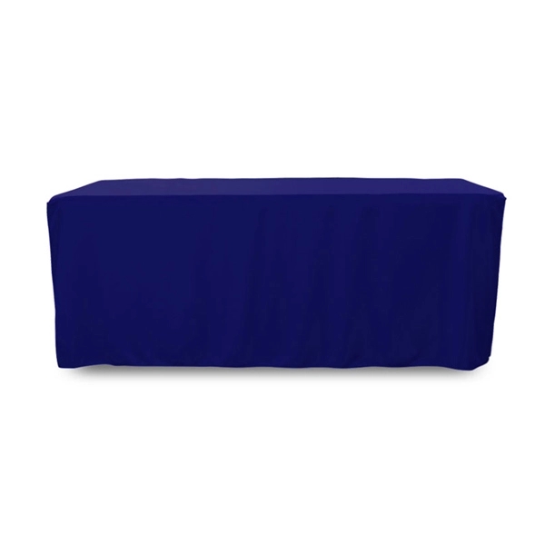 6 ft. Fitted PolyKnit™ Table Cover (Blank) - 6 ft. Fitted PolyKnit™ Table Cover (Blank) - Image 14 of 27