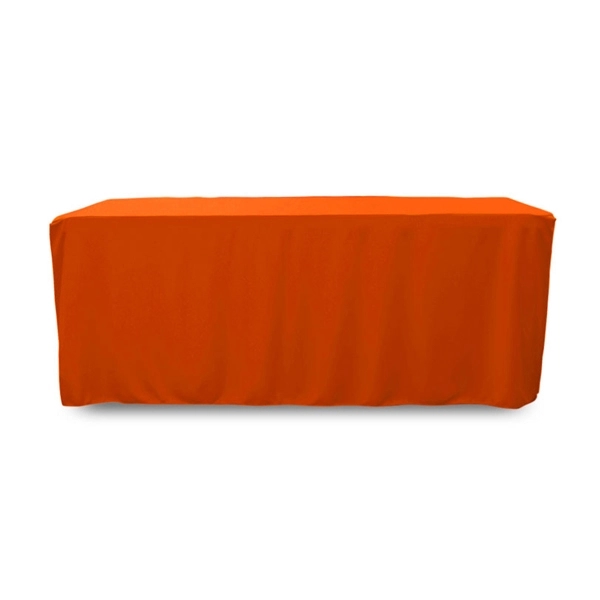 6 ft. Fitted PolyKnit™ Table Cover (Blank) - 6 ft. Fitted PolyKnit™ Table Cover (Blank) - Image 15 of 27