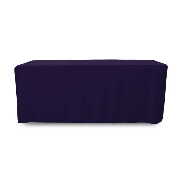 6 ft. Fitted PolyKnit™ Table Cover (Blank) - 6 ft. Fitted PolyKnit™ Table Cover (Blank) - Image 16 of 27