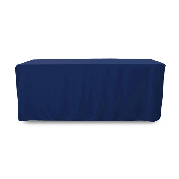 6 ft. Fitted PolyKnit™ Table Cover (Blank) - 6 ft. Fitted PolyKnit™ Table Cover (Blank) - Image 18 of 27