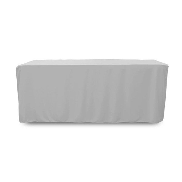 6 ft. Fitted PolyKnit™ Table Cover (Blank) - 6 ft. Fitted PolyKnit™ Table Cover (Blank) - Image 19 of 27