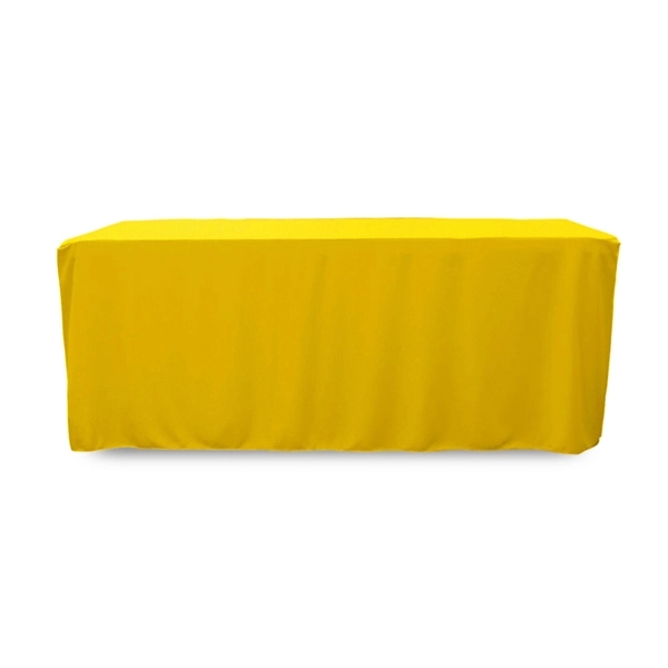 6 ft. Fitted PolyKnit™ Table Cover (Blank) - 6 ft. Fitted PolyKnit™ Table Cover (Blank) - Image 20 of 27