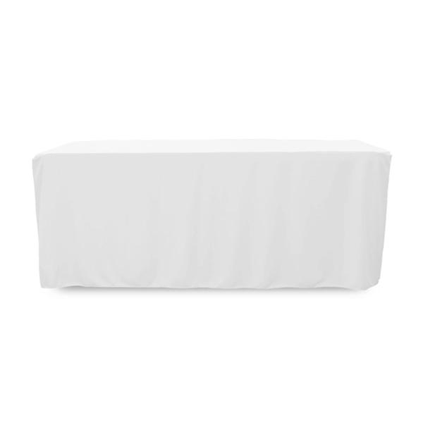 6 ft. Fitted PolyKnit™ Table Cover (Blank) - 6 ft. Fitted PolyKnit™ Table Cover (Blank) - Image 22 of 27