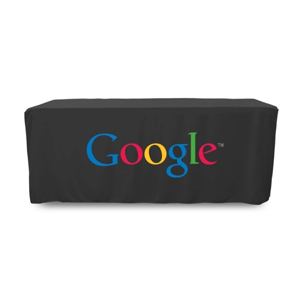 6 ft. Fitted PolyKnit™ Table Cover (Full Color Logo) - 6 ft. Fitted PolyKnit™ Table Cover (Full Color Logo) - Image 3 of 30