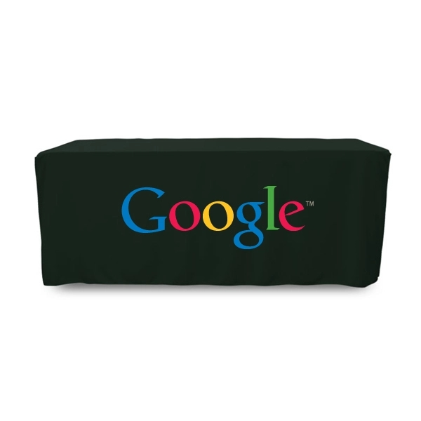 6 ft. Fitted PolyKnit™ Table Cover (Full Color Logo) - 6 ft. Fitted PolyKnit™ Table Cover (Full Color Logo) - Image 7 of 30