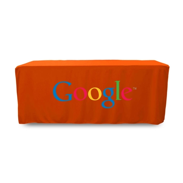 6 ft. Fitted PolyKnit™ Table Cover (Full Color Logo) - 6 ft. Fitted PolyKnit™ Table Cover (Full Color Logo) - Image 17 of 30
