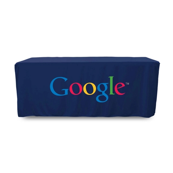 6 ft. Fitted PolyKnit™ Table Cover (Full Color Logo) - 6 ft. Fitted PolyKnit™ Table Cover (Full Color Logo) - Image 20 of 30