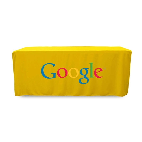 6 ft. Fitted PolyKnit™ Table Cover (Full Color Logo) - 6 ft. Fitted PolyKnit™ Table Cover (Full Color Logo) - Image 22 of 30