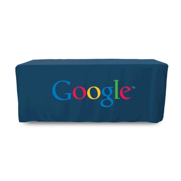 6 ft. Fitted PolyKnit™ Table Cover (Full Color Logo) - 6 ft. Fitted PolyKnit™ Table Cover (Full Color Logo) - Image 23 of 30