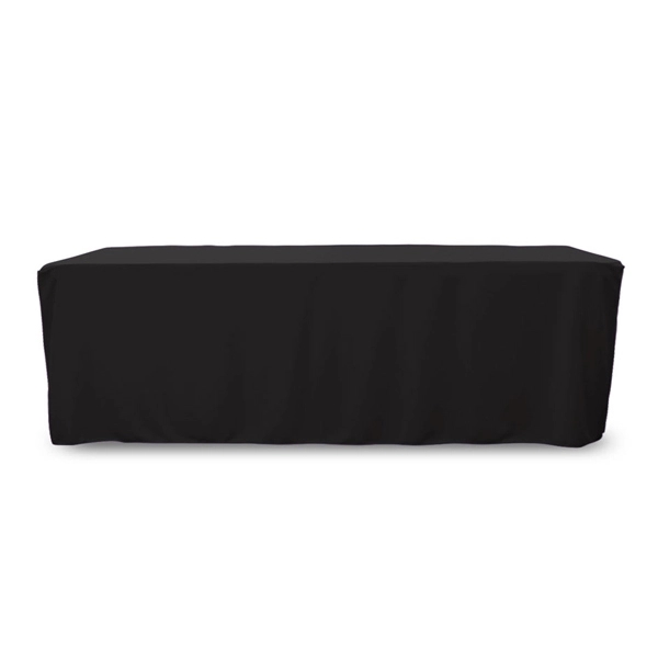 8 ft. Fitted PolyKnit™ Table Cover (Blank) - 8 ft. Fitted PolyKnit™ Table Cover (Blank) - Image 0 of 27