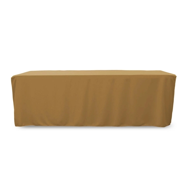 8 ft. Fitted PolyKnit™ Table Cover (Blank) - 8 ft. Fitted PolyKnit™ Table Cover (Blank) - Image 5 of 27