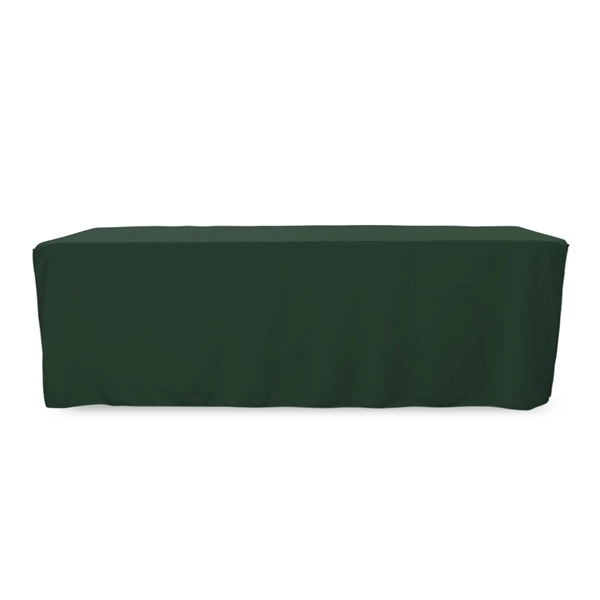 8 ft. Fitted PolyKnit™ Table Cover (Blank) - 8 ft. Fitted PolyKnit™ Table Cover (Blank) - Image 8 of 27