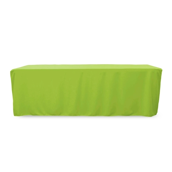 8 ft. Fitted PolyKnit™ Table Cover (Blank) - 8 ft. Fitted PolyKnit™ Table Cover (Blank) - Image 11 of 27