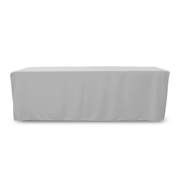 8 ft. Fitted PolyKnit™ Table Cover (Blank) - 8 ft. Fitted PolyKnit™ Table Cover (Blank) - Image 21 of 27