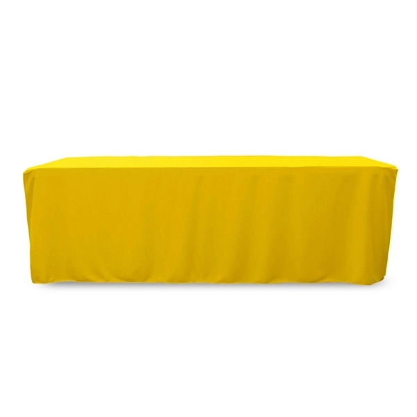 8 ft. Fitted PolyKnit™ Table Cover (Blank) - 8 ft. Fitted PolyKnit™ Table Cover (Blank) - Image 22 of 27