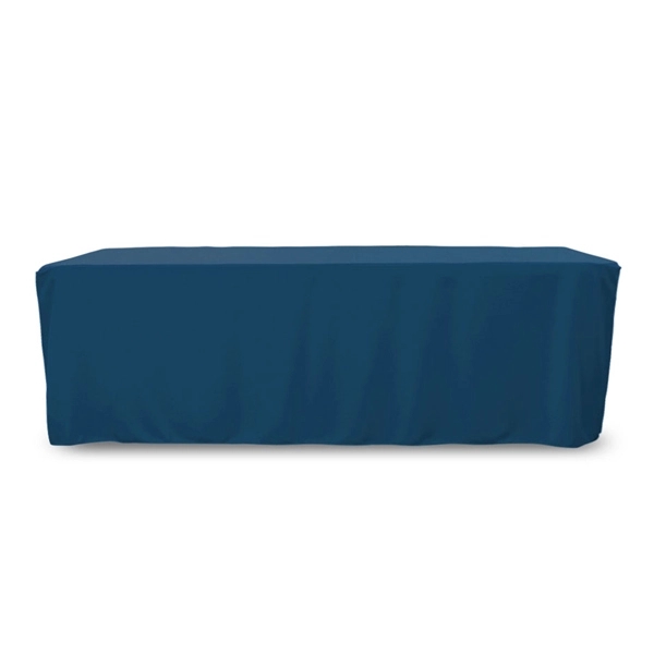 8 ft. Fitted PolyKnit™ Table Cover (Blank) - 8 ft. Fitted PolyKnit™ Table Cover (Blank) - Image 23 of 27