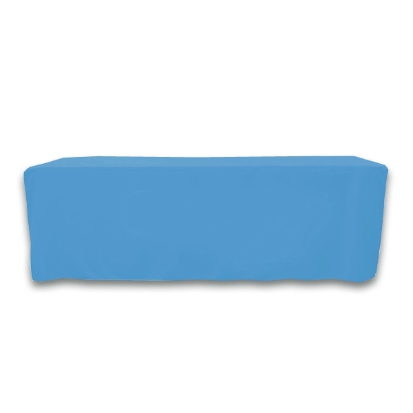 8 ft. Fitted PolyKnit™ Table Cover (Blank) - 8 ft. Fitted PolyKnit™ Table Cover (Blank) - Image 27 of 27