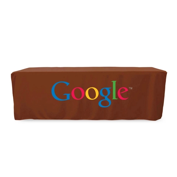 8 ft. Fitted PolyKnit™ Table Cover (Full Color Logo) - 8 ft. Fitted PolyKnit™ Table Cover (Full Color Logo) - Image 5 of 30