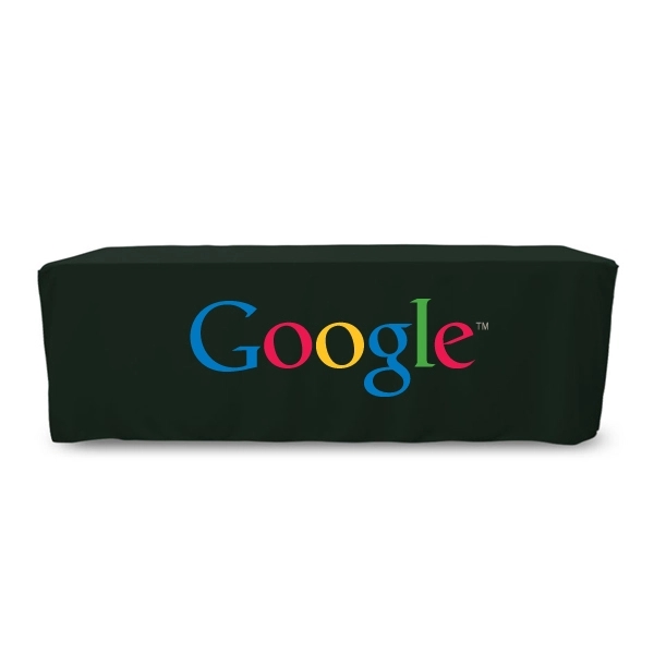 8 ft. Fitted PolyKnit™ Table Cover (Full Color Logo) - 8 ft. Fitted PolyKnit™ Table Cover (Full Color Logo) - Image 7 of 30