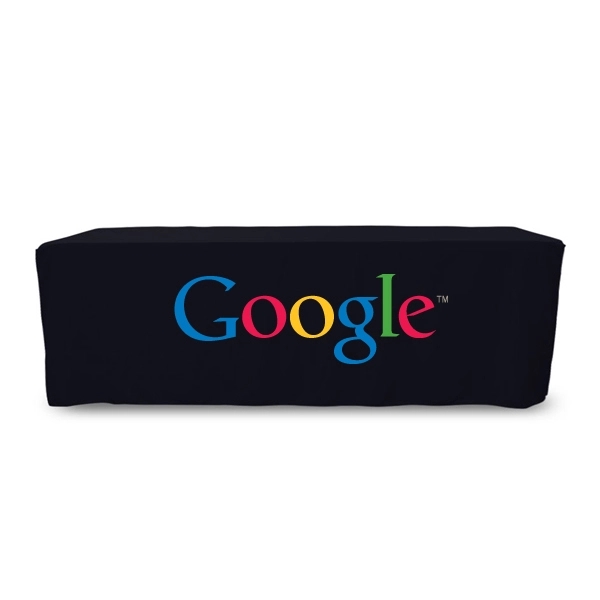 8 ft. Fitted PolyKnit™ Table Cover (Full Color Logo) - 8 ft. Fitted PolyKnit™ Table Cover (Full Color Logo) - Image 14 of 30