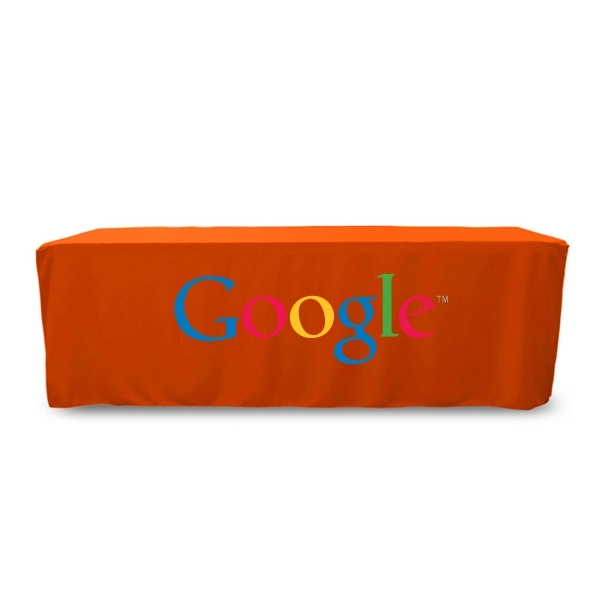 8 ft. Fitted PolyKnit™ Table Cover (Full Color Logo) - 8 ft. Fitted PolyKnit™ Table Cover (Full Color Logo) - Image 17 of 30