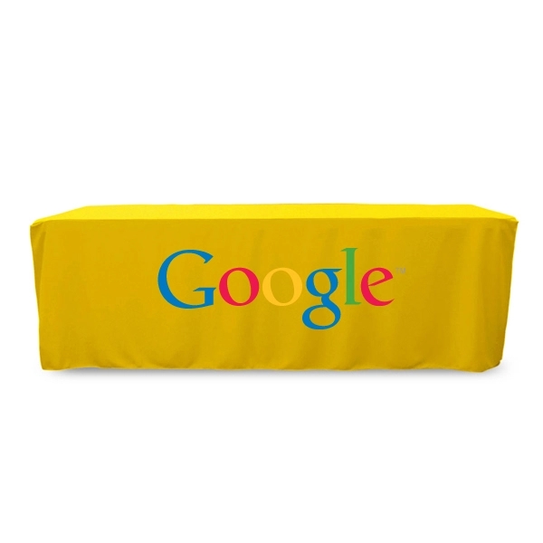 8 ft. Fitted PolyKnit™ Table Cover (Full Color Logo) - 8 ft. Fitted PolyKnit™ Table Cover (Full Color Logo) - Image 23 of 30