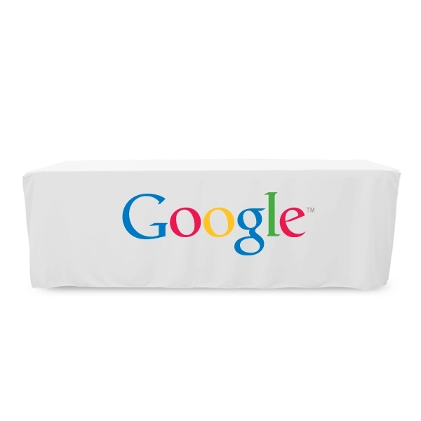 8 ft. Fitted PolyKnit™ Table Cover (Full Color Logo) - 8 ft. Fitted PolyKnit™ Table Cover (Full Color Logo) - Image 25 of 30