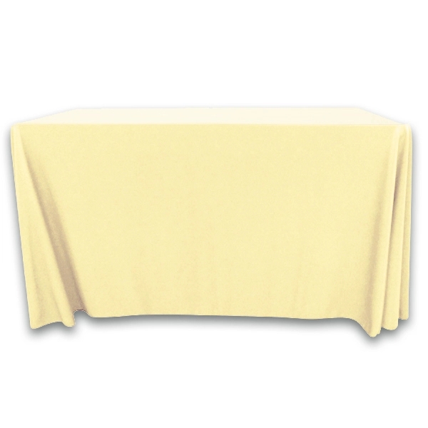 4 ft. x 30 in.Throw PolyKnit™ Table Cover (Blank) - 4 ft. x 30 in.Throw PolyKnit™ Table Cover (Blank) - Image 9 of 27