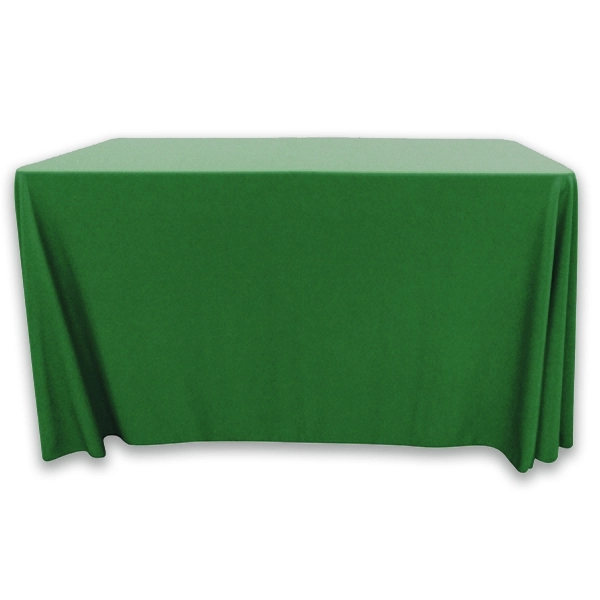 4 ft. x 30 in.Throw PolyKnit™ Table Cover (Blank) - 4 ft. x 30 in.Throw PolyKnit™ Table Cover (Blank) - Image 10 of 27
