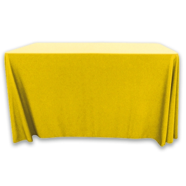 4 ft. x 30 in.Throw PolyKnit™ Table Cover (Blank) - 4 ft. x 30 in.Throw PolyKnit™ Table Cover (Blank) - Image 22 of 27