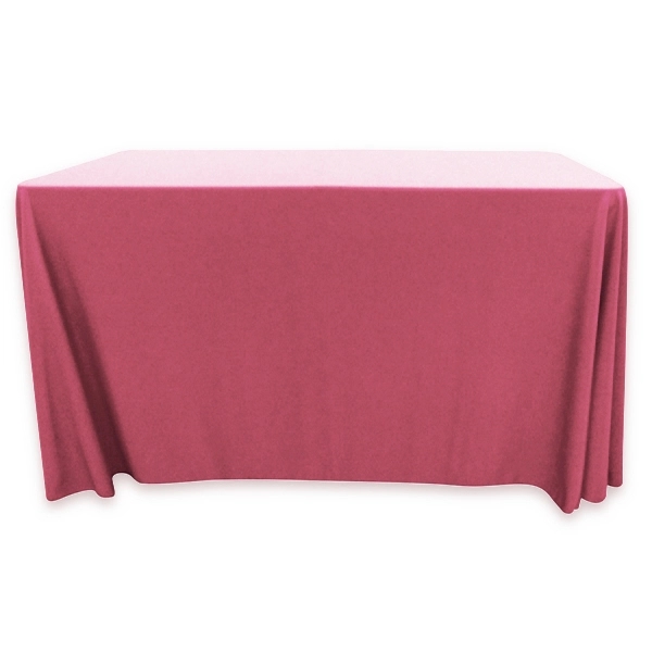 4 ft. x 30 in.Throw PolyKnit™ Table Cover (Blank) - 4 ft. x 30 in.Throw PolyKnit™ Table Cover (Blank) - Image 26 of 27