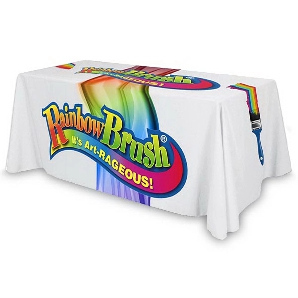 4 ft. x 30 in.Throw PolyKnit™ Table Cover (Full Cloth) - 4 ft. x 30 in.Throw PolyKnit™ Table Cover (Full Cloth) - Image 0 of 0