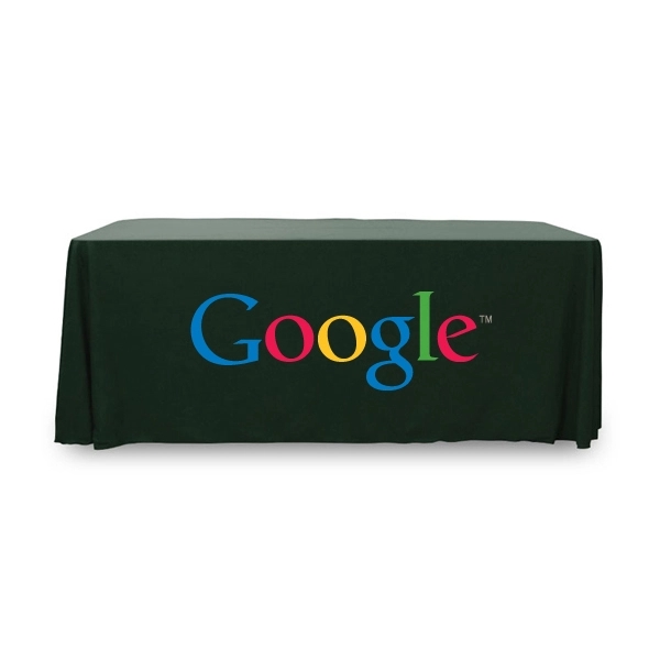 6 ft.Throw PolyKnit™ Table Cover (Full Color Logo) - 6 ft.Throw PolyKnit™ Table Cover (Full Color Logo) - Image 6 of 30